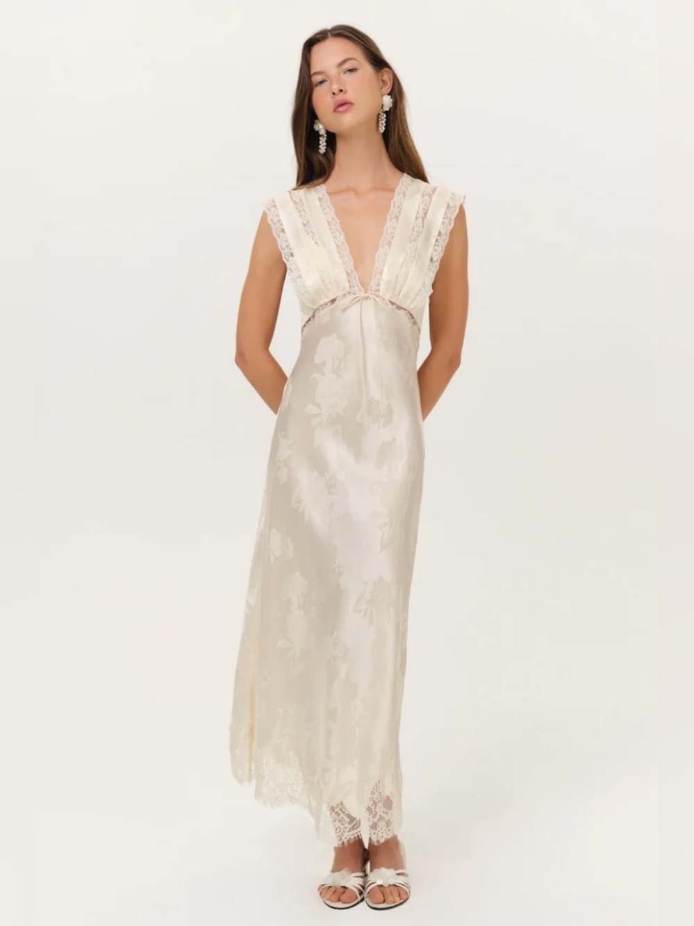 For Love and Lemons Adrift Maxi Dress XS